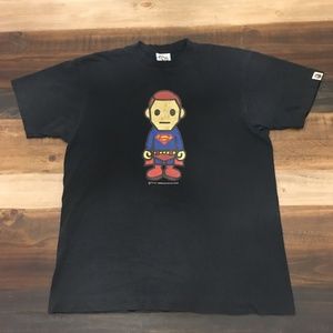 A Bathing Ape x DC Comics Superman Milo tshirt